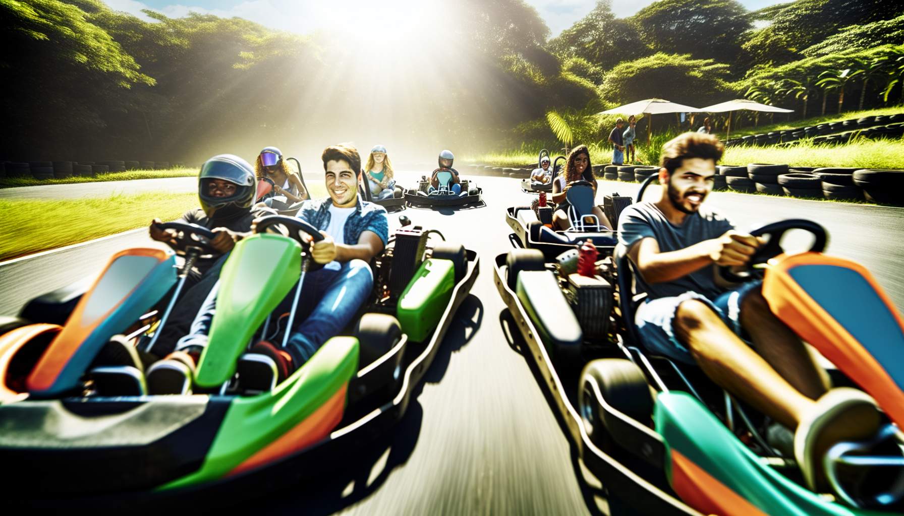 Karting entre amis : vivez l'adrénaline ensemble