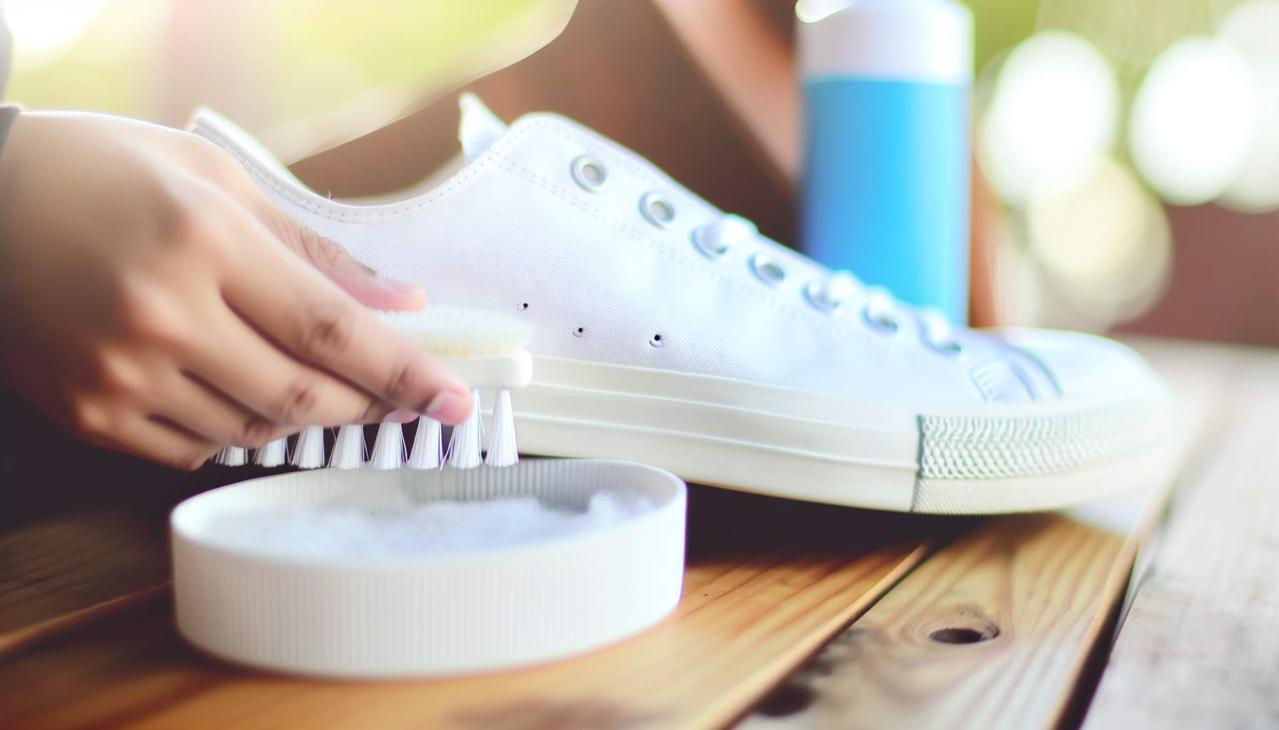 Astuces pour nettoyer sneakers blanches rapidement
