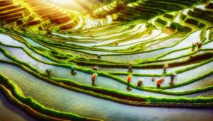 Les rizières en foulée : un voyage fascinant à découvrir