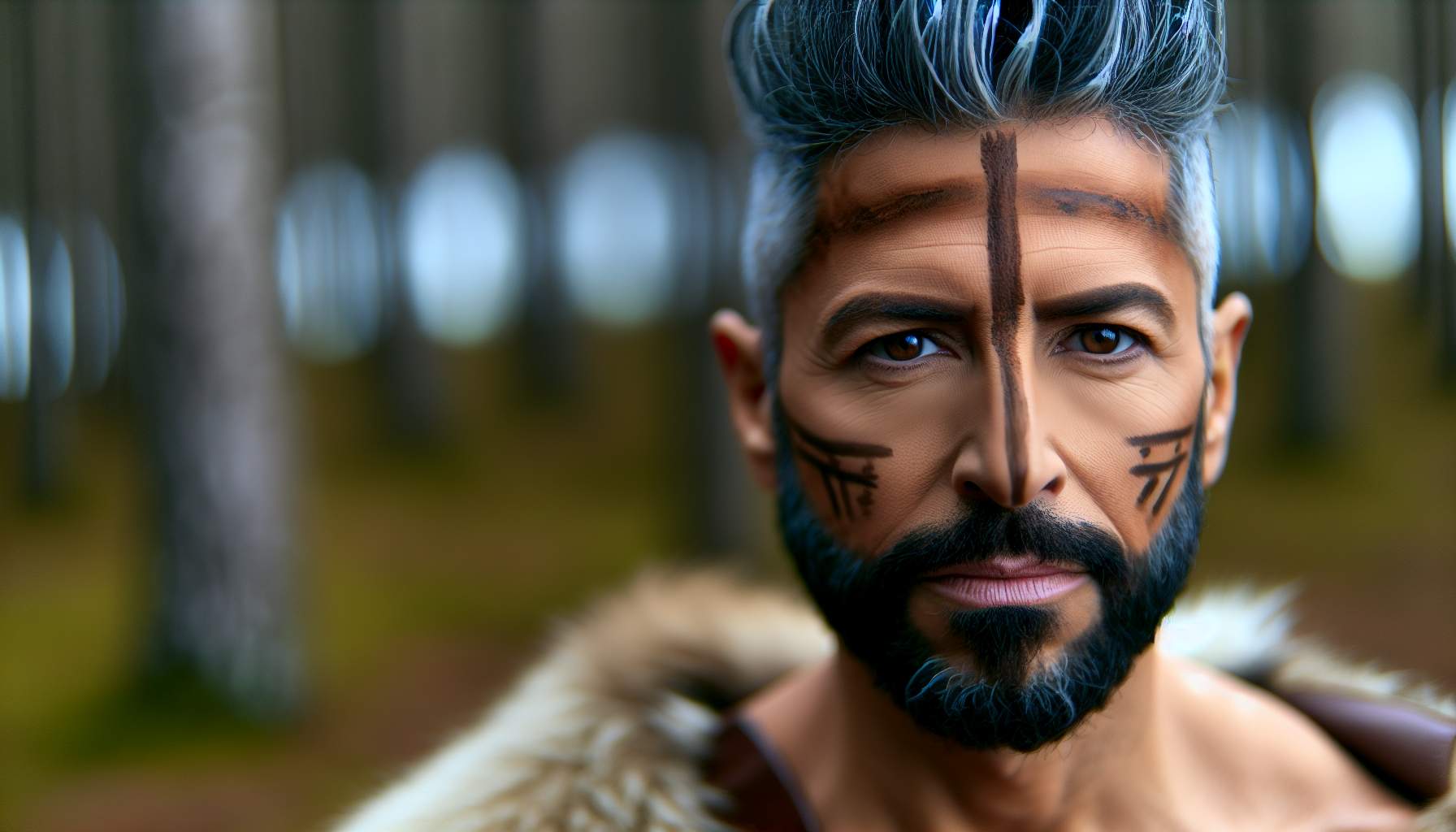 maquillage-viking-homme-style-moderne