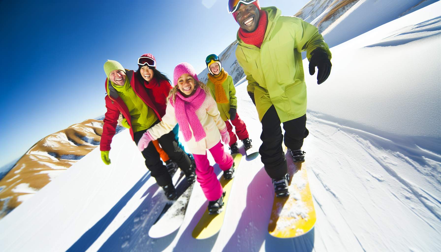 Snowboard familial : un engouement partagé ?