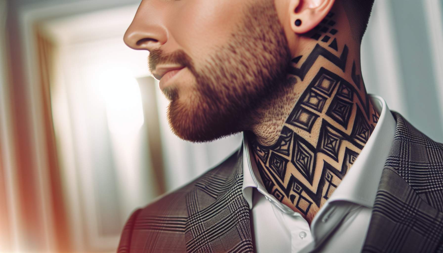 tatouage-cou-homme-elegance-style