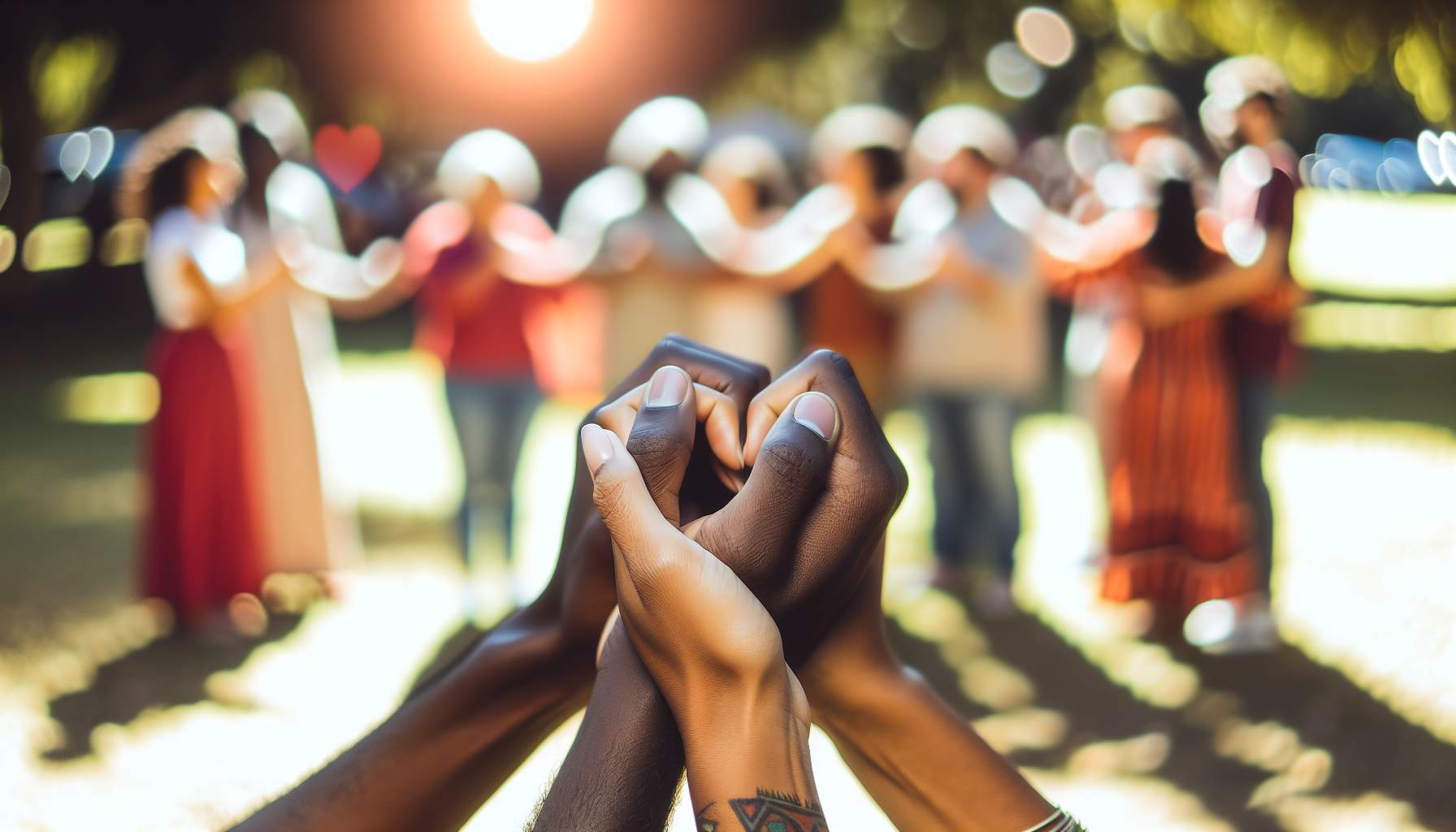 Un coeur pour la paix : agir pour l'humanitaire