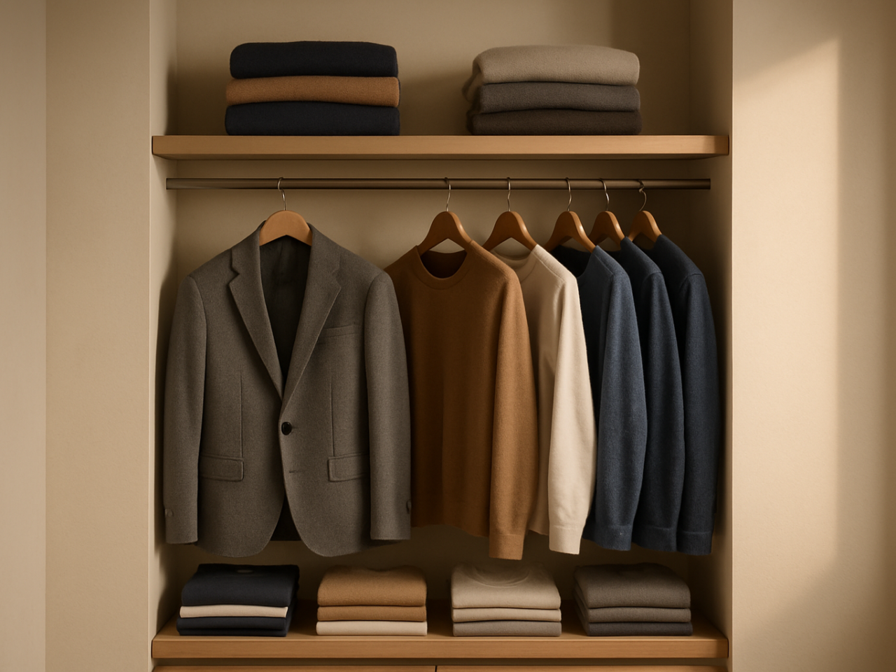 Dressing capsule homme 2026 : qualité plutôt que quantité