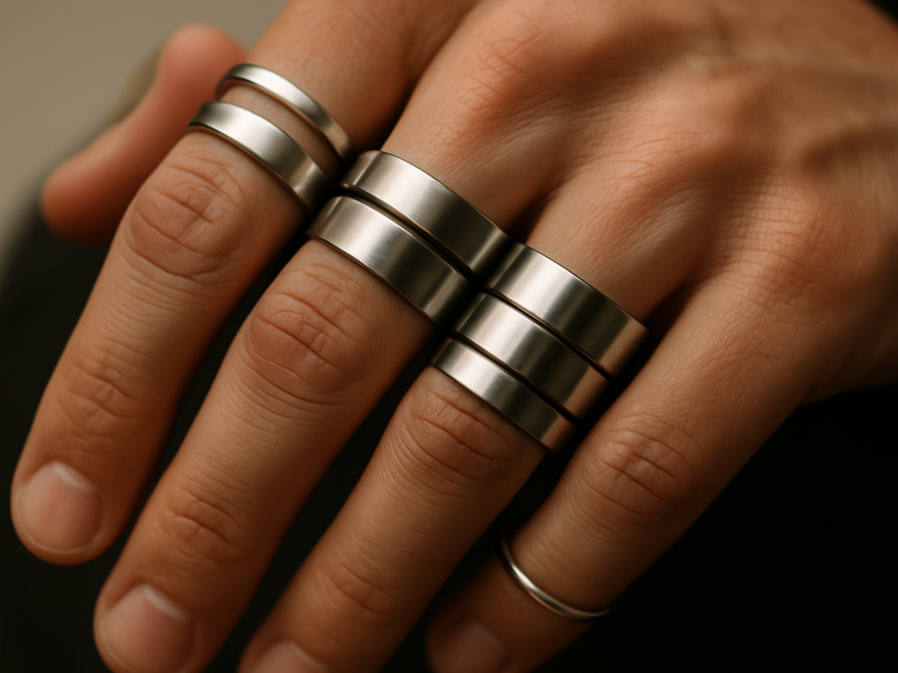 L&rsquo;art de la bague homme 2026 : Dosage et audace
