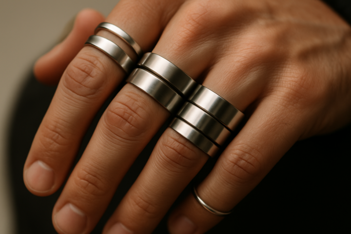 L&rsquo;art de la bague homme 2026 : Dosage et audace