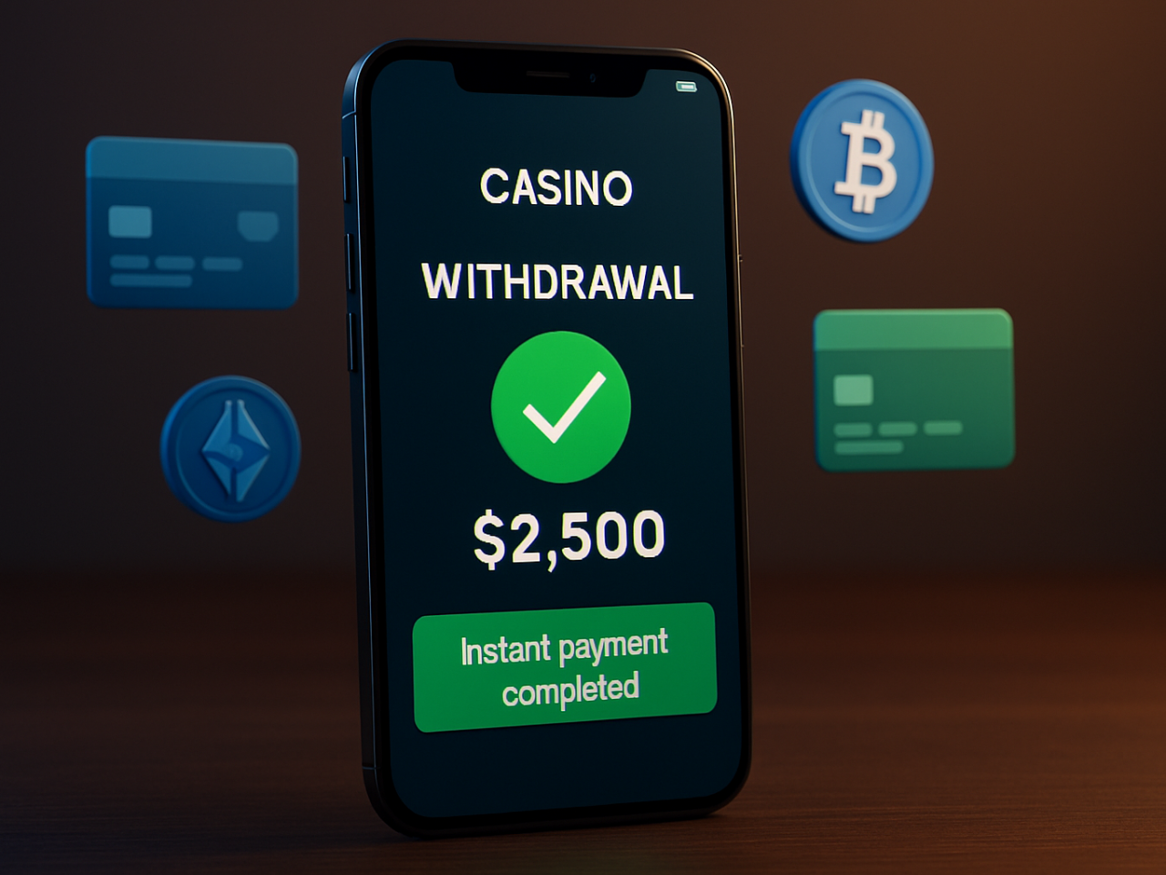 Retraits Instantanés en Casino : L&rsquo;Exigence devenue norme