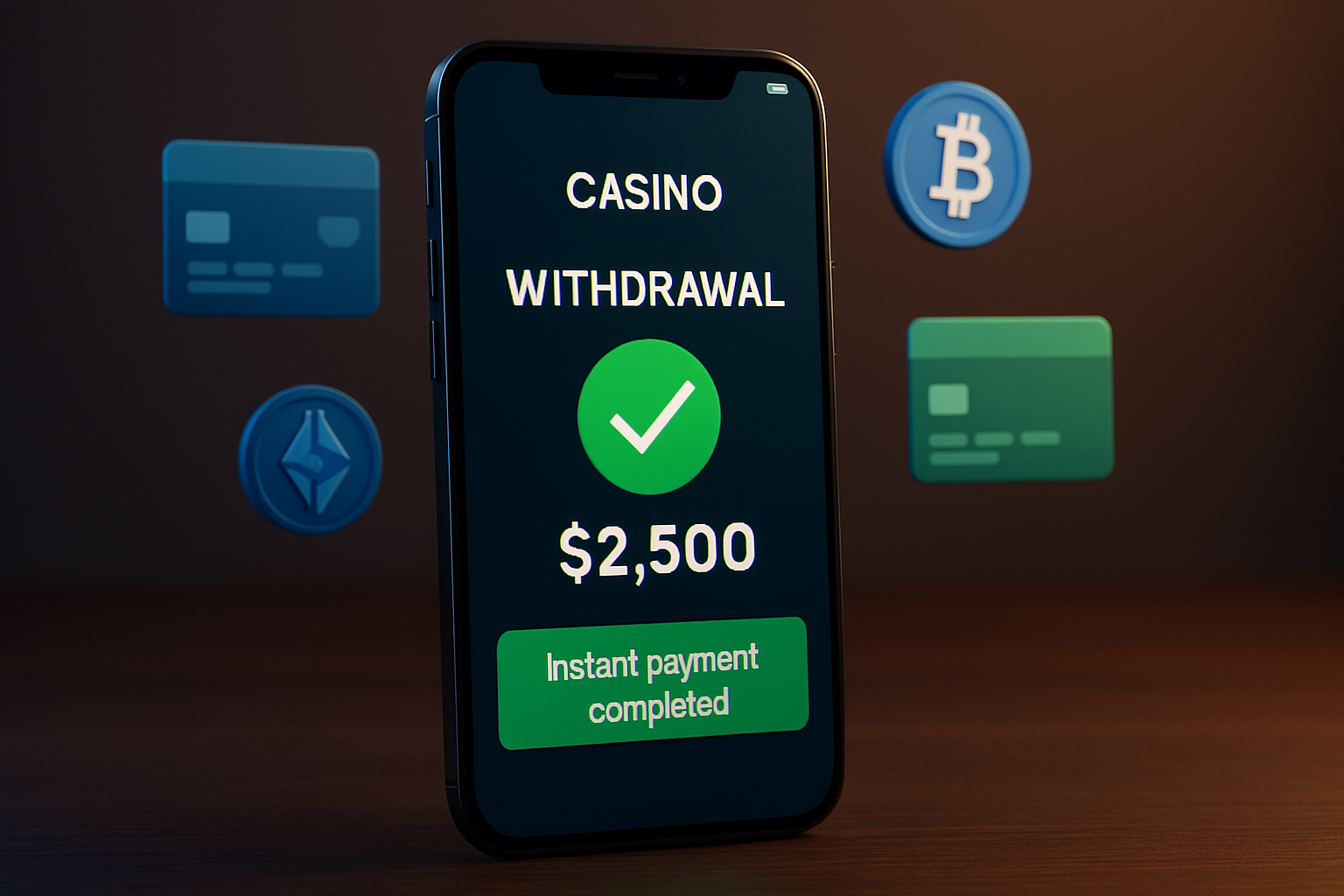 Retraits Instantanés en Casino : L&rsquo;Exigence devenue norme
