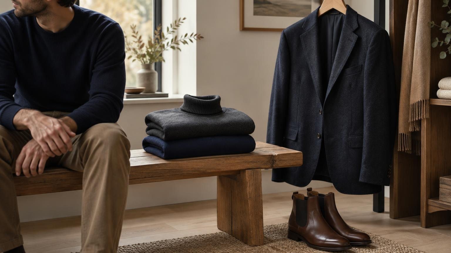 Comment porter un pull col roulé homme : coupes et looks
