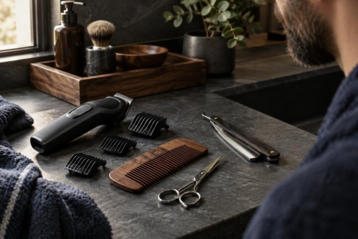 Comment tailler sa barbe soi-même : méthode en 7 étapes
