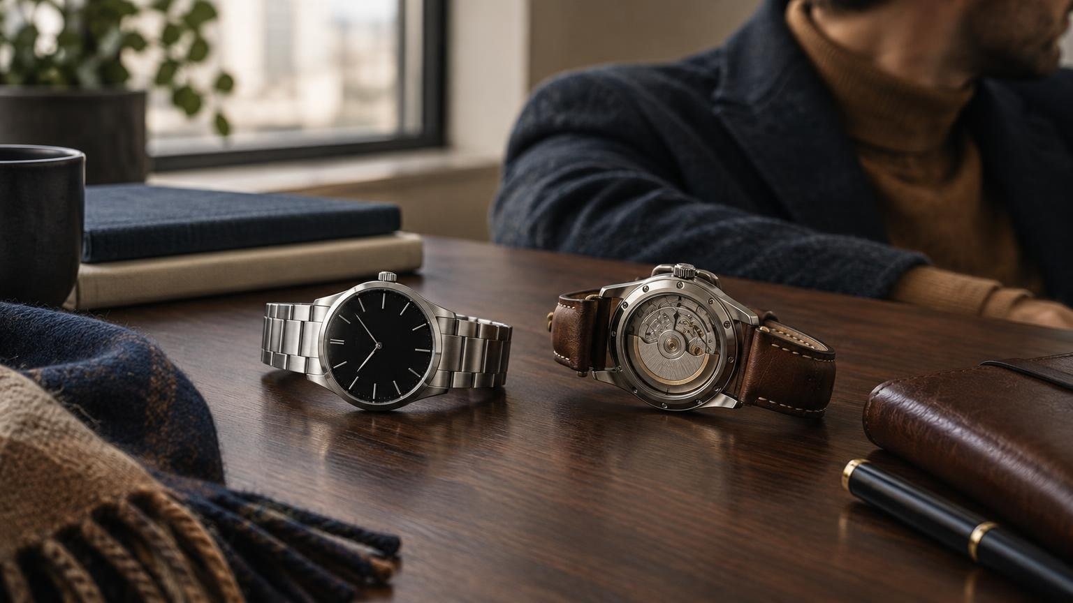 Montre automatique ou quartz : que choisir selon votre usage ?